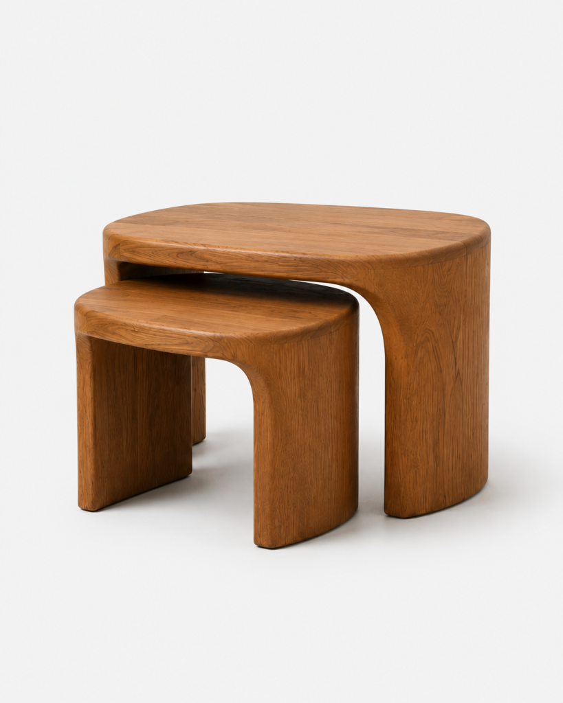 Solid Teak Wood Nesting